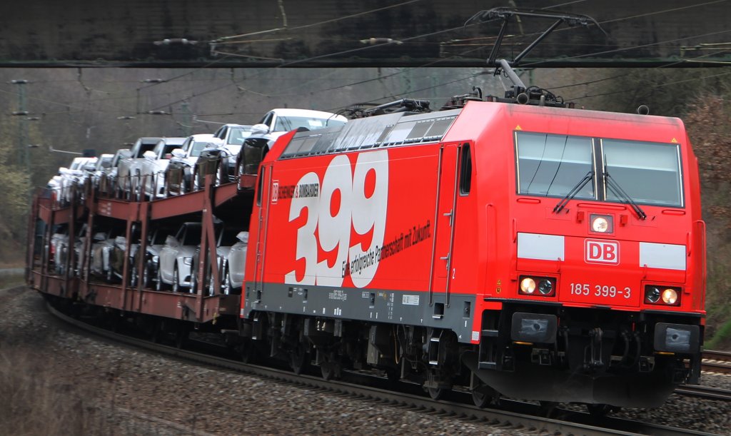 Die 183 399 in Fulda am 5.4.2012!