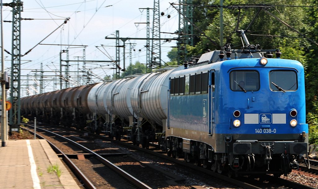 PRESS 140 038 in Hamburg Harburg am 30.07.2012!