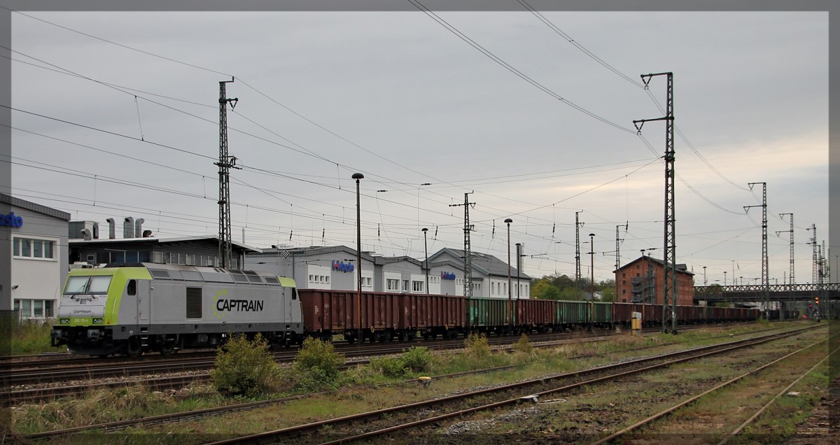 285 119 bei ihrer Pause im Neubrandenburger Gbf am 27.04.2015