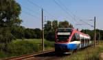 643 362 als RE nach Wismar (ODEG-Ersatzverkehr) in Dorf Mecklenburg am 8.6.2013