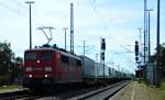 Die 151 060 am 9.7.2011 in Holthusen