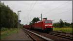 152 037 bei der Durchfahrt in Leipzig-Thekla am 19.08.2015