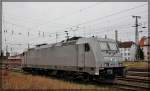 119 003 ( 185 622 ) der Captrain / ITL abgestellt in Neubrandenburg am 14.12.2015
